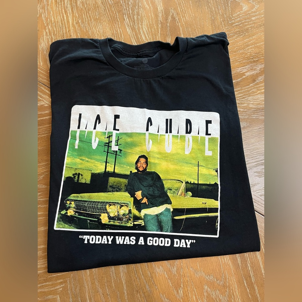 Ice Cube T shirt "today was a good day"